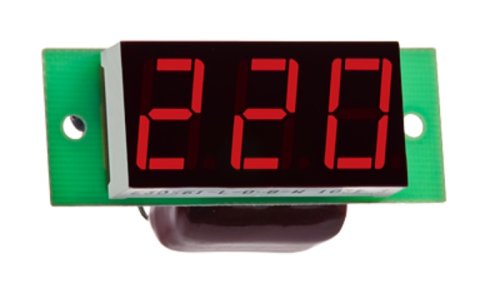 Вольтметр цифровой без корпуса DigiTOP ВM-19 (220v)  картинка